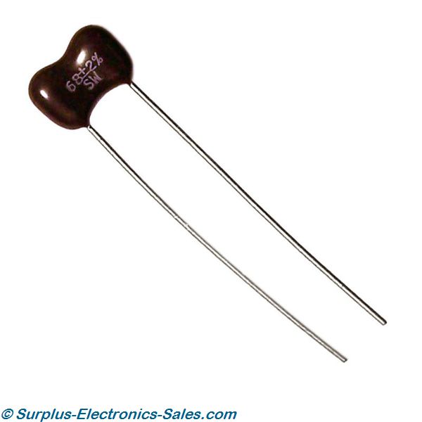 68pF Mica Capacitor 2% - Click Image to Close